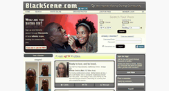 Desktop Screenshot of blackscene.com